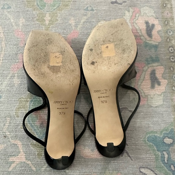 Vguc Jimmy Choo black heels - Picture 2 of 2